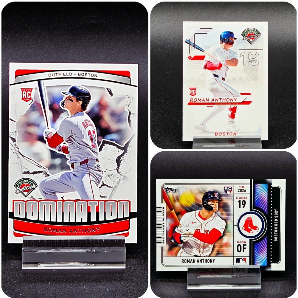 Roman Anthony Big Ticket Player Domination RC Boston Red Sox Top Prospect